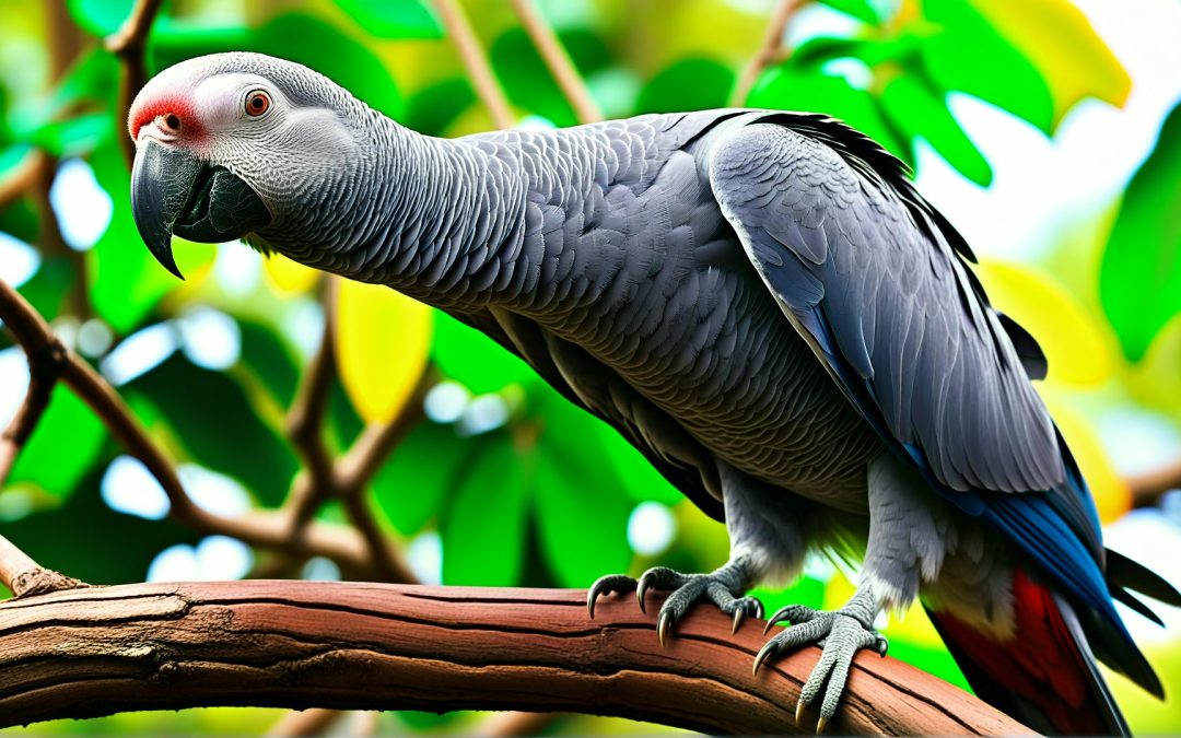 African Grey Bird